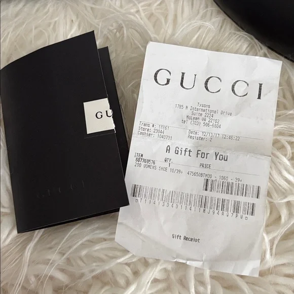 Gucci Black Leather High Heel Boots - Picture 8 of 8